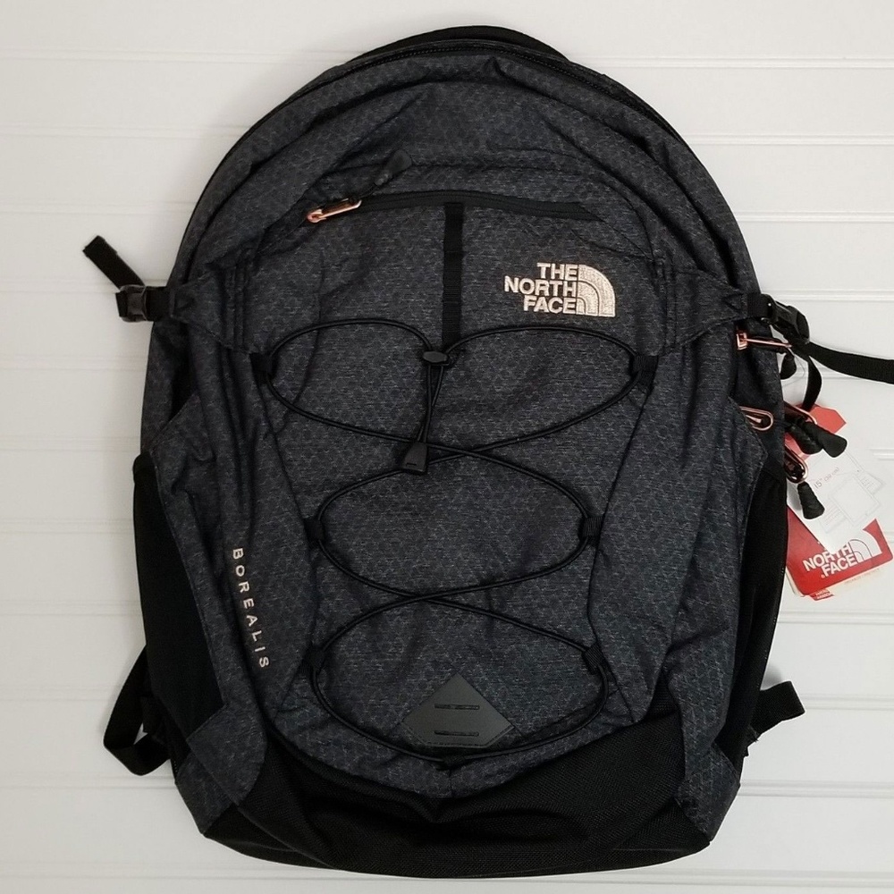 The North Face Borealis Black Backpack Womens